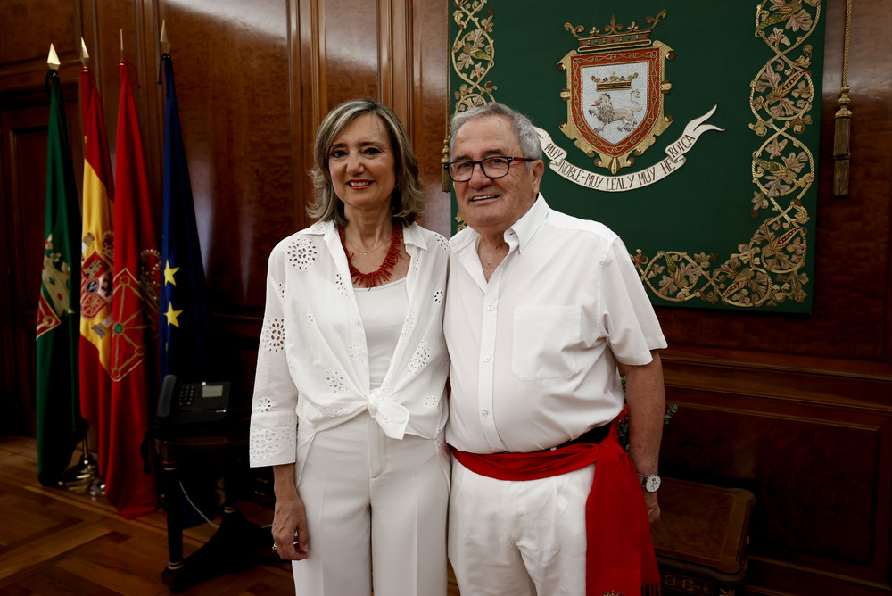 Pamplona cuenta las horas para unos Sanfermines con cifras previas a la pandemia  / JESÚS DIGES