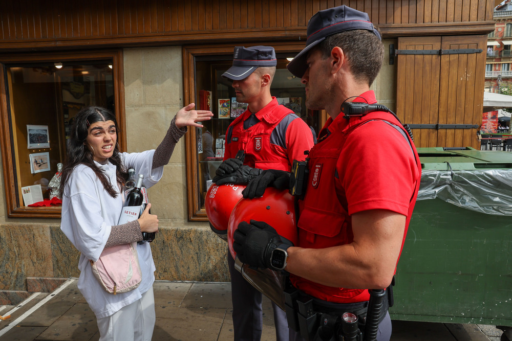 Pamplona cuenta las horas para unos Sanfermines con cifras previas a la pandemia  / VILLAR LÓPEZ