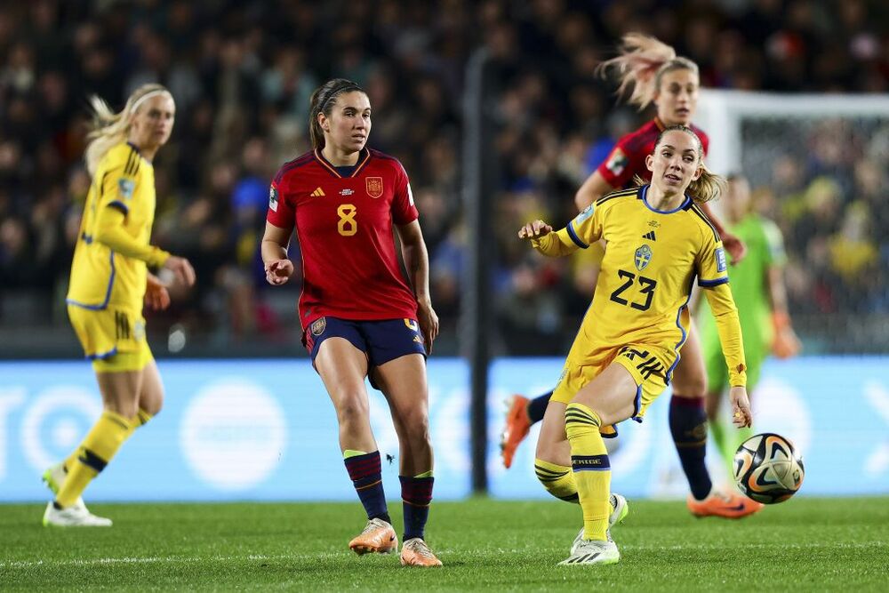 Semifinal del Mundial femenino de fútbol España - Suecia  / AARON GILLIONS