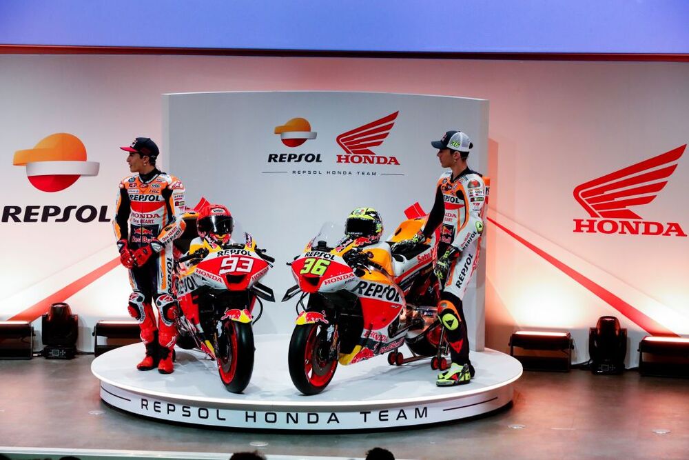 Presentación oficial del equipo Repsol Honda en Madrid para el campeonato del mundo de MotoGP de 2023  / EDUARDO OYANA