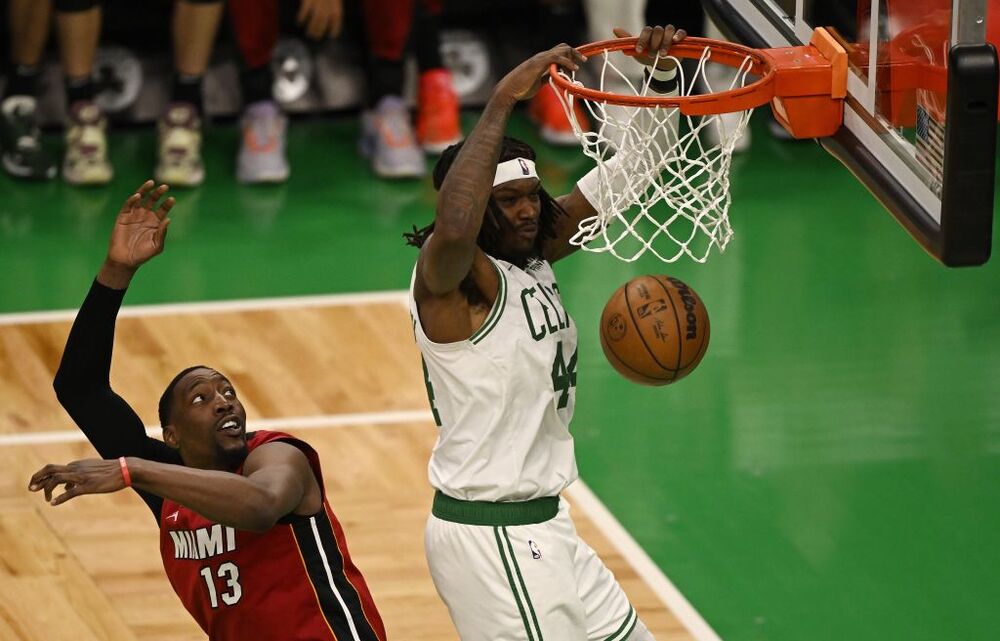 NBA Eastern Conference Finals - Miami Heat at Boston Celtics  / JOHN CETRINO