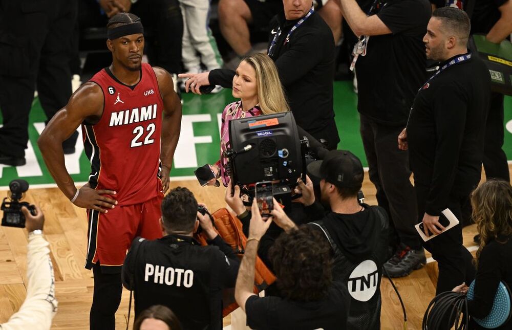 NBA Eastern Conference Finals - Miami Heat at Boston Celtics  / JOHN CETRINO