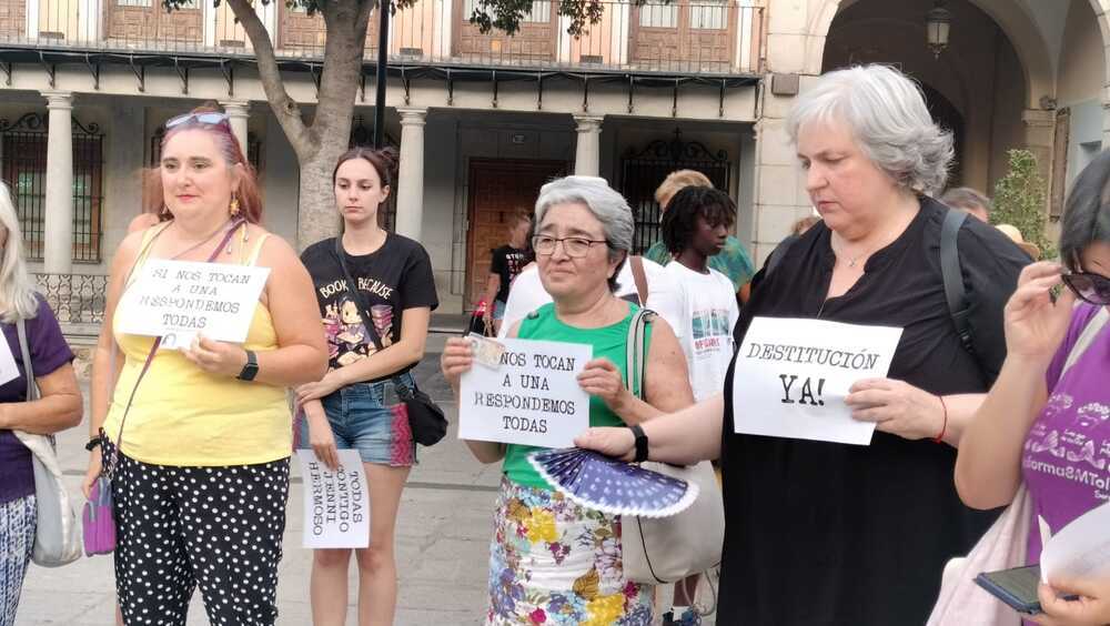 La Plataforma 8M Toledo exige la marcha de Rubiales