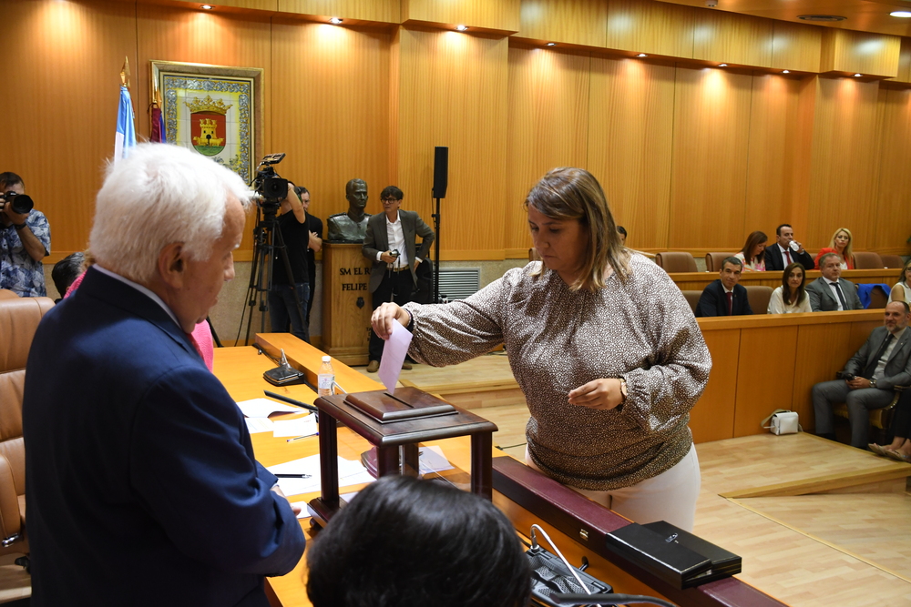 Pleno de constitución de la nueva Corporación y de investidura del alcalde de Talavera.  / MANU REINO