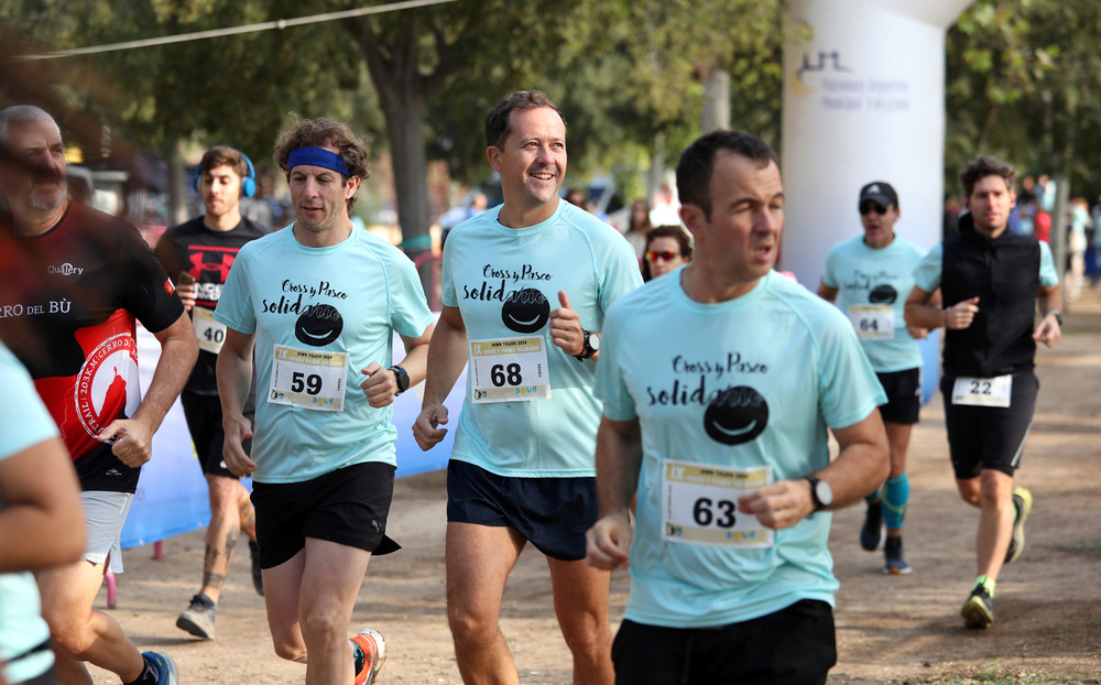 Junta y Ayuntamiento, con en el cross solidario Down Toledo