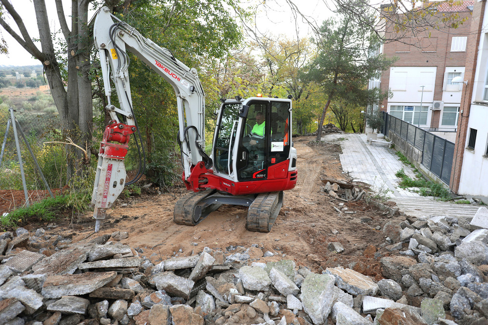 Comienzan las obras del callejón de Obras Públicas