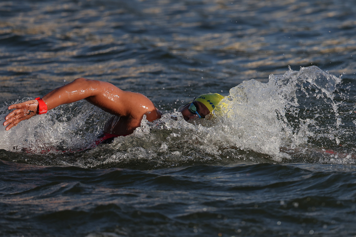 Natación - Prueba masculina de 10km en aguas abiertas  / MIGUEL GUTIÉRREZ