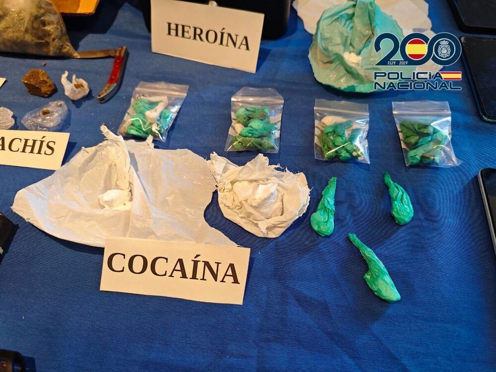 Cae un gran punto de distribución de droga de la comarca