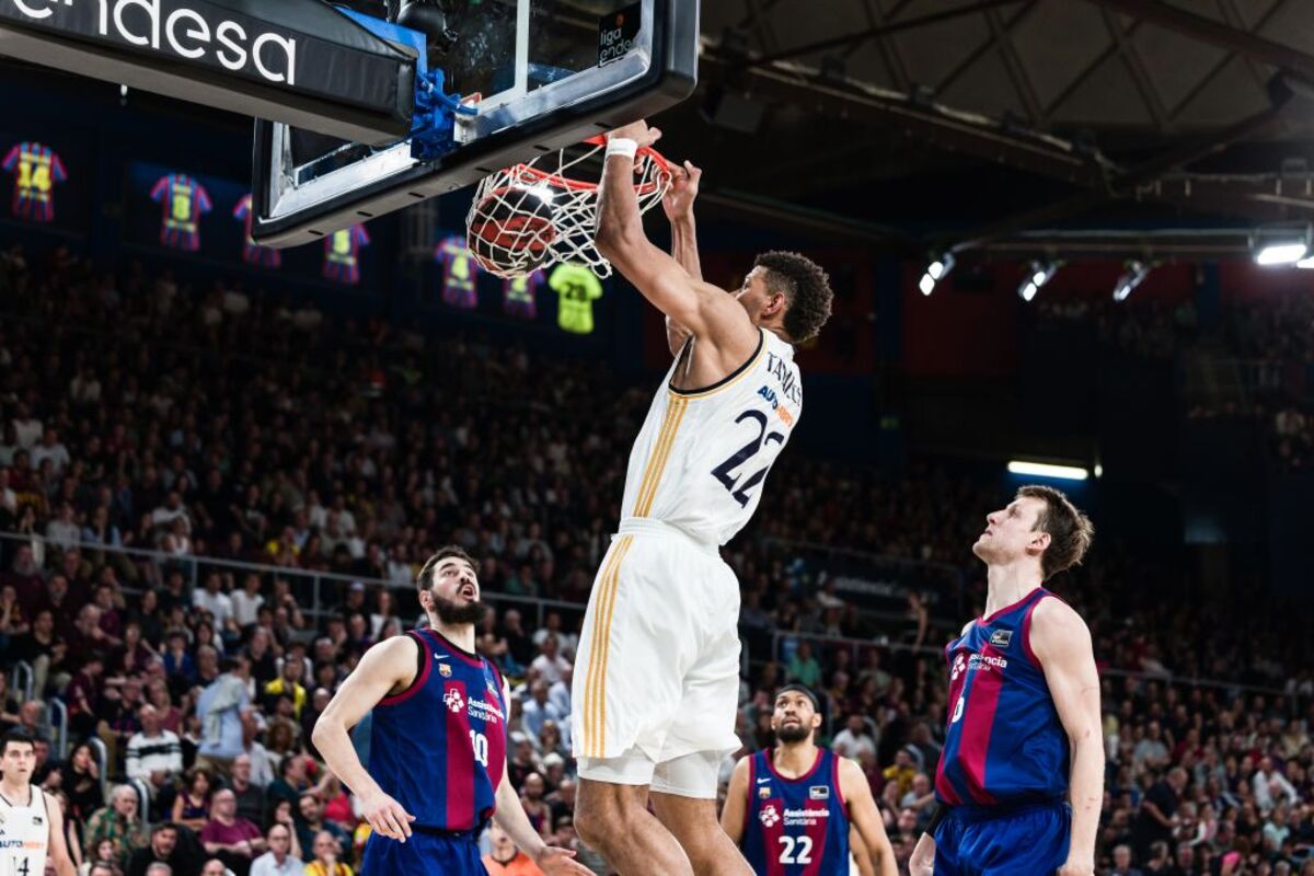 FC Barcelona v Real Madrid - ACB Liga Endesa  / AFP7 VÍA EUROPA PRESS