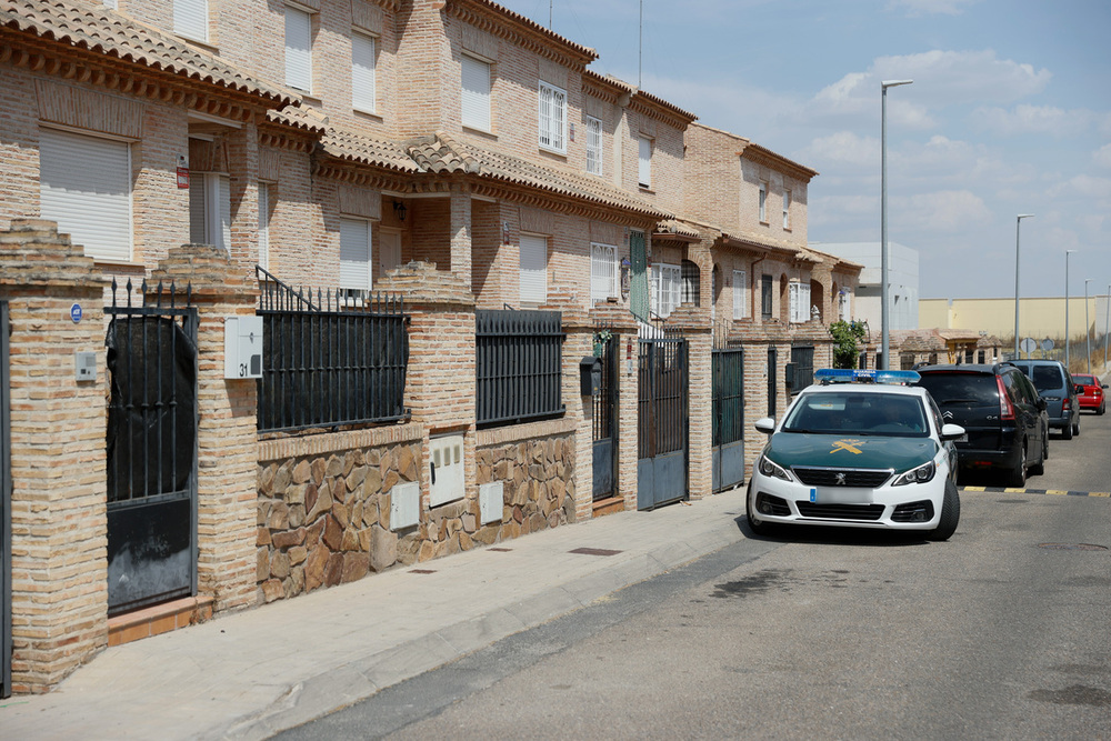 Vivienda donde se detuvo a uno de los implicados en el caso.