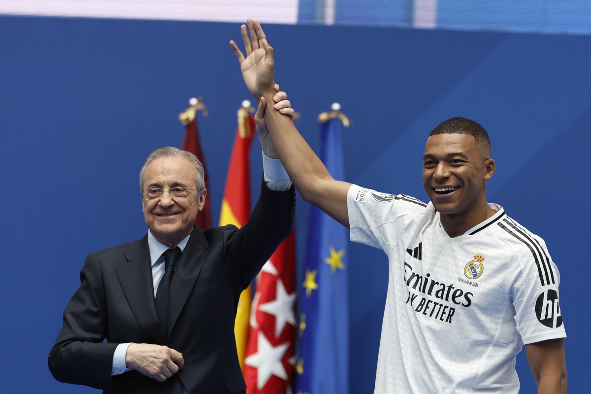 Presentación Mbappé como nuevo jugador del Real Madrid  / CHEMA MOYA