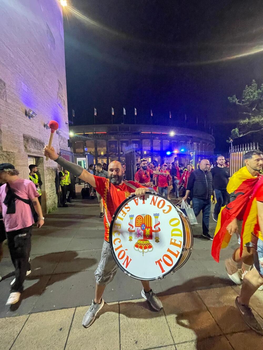 El bombo toledano que aupó a los campeones de Europa