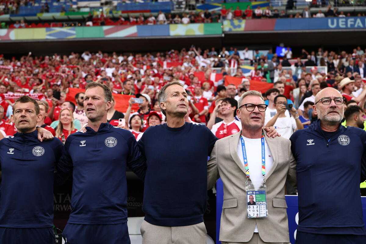 UEFA EURO 2024 - Group C Slovenia vs Denmark  / ANNA SZILAGYI