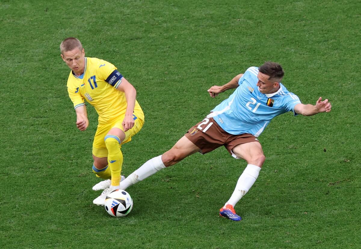 UEFA EURO 2024 - Group E Ukraine vs Belgium  / MOHAMED MESSARA