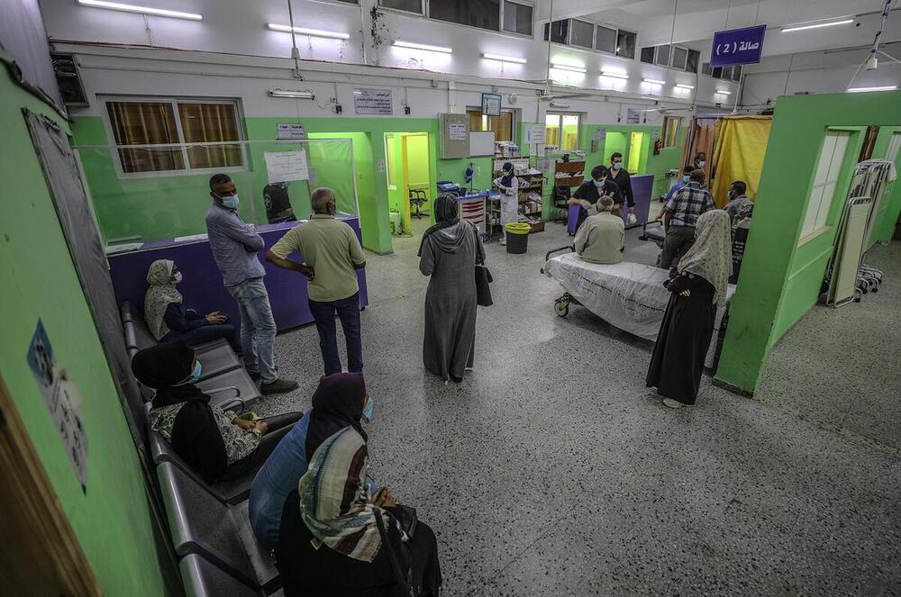 Vista del hospital Al-Shifa en Gaza, en una fotografía de archivo. 