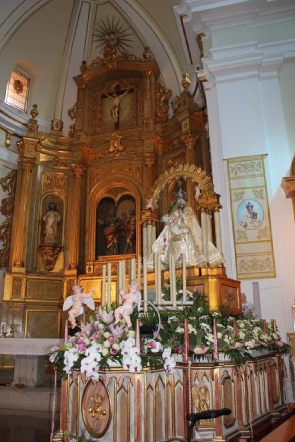 La Virgen de la Salud de Polán, preparada para su día grande