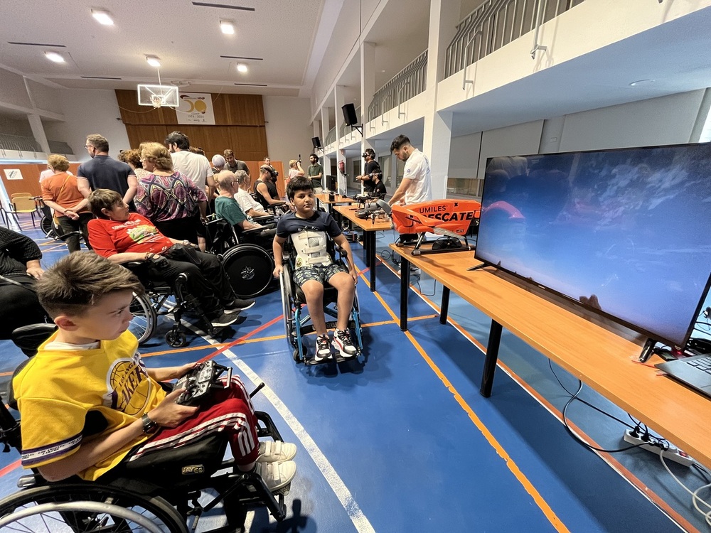 Vuelo de esperanza: los drones despegan en Parapléjicos