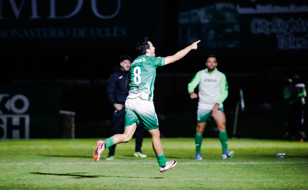 El partido permite al CD Toledo ponerse de nuevo primero en la clasificación