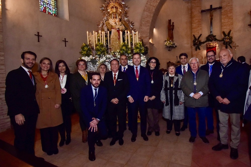 Azucaica se vuelca con la procesión de la Candelaria