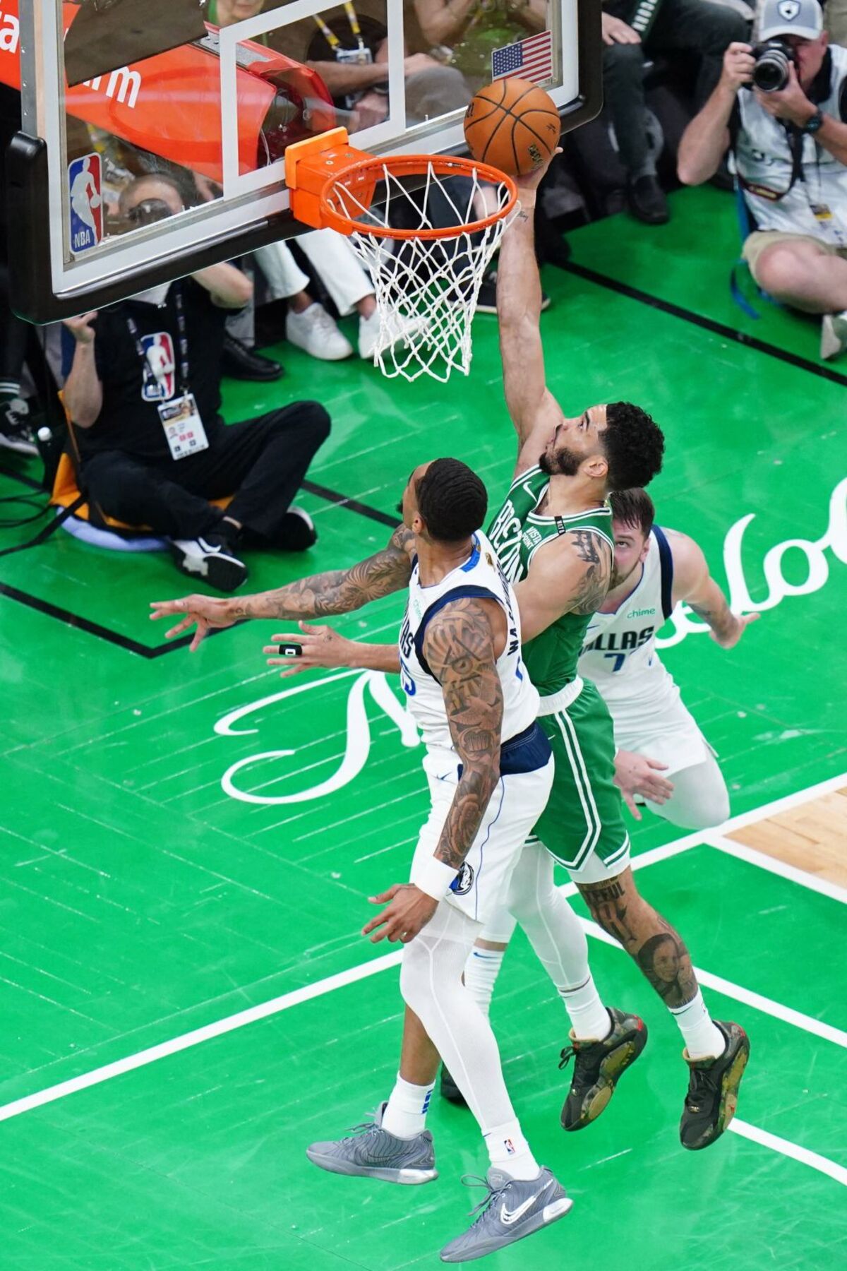 NBA: Finals-Dallas Mavericks at Boston Celtics  / DAVID BUTLER II