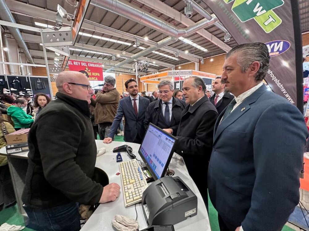 Gregorio señala la rentabilidad comercial de Feria del Stock