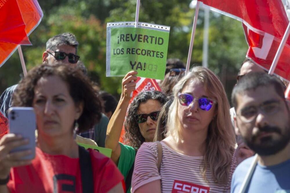 La huelga de Educación deja datos muy dispares de seguimiento