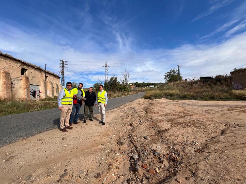 Comienzan las obras del camino de Albarreal