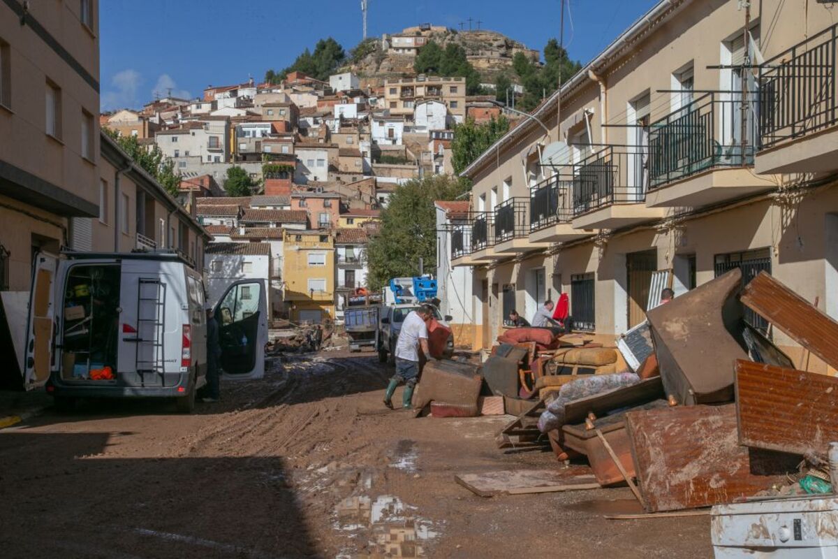 Daños de la DANA en Mira.