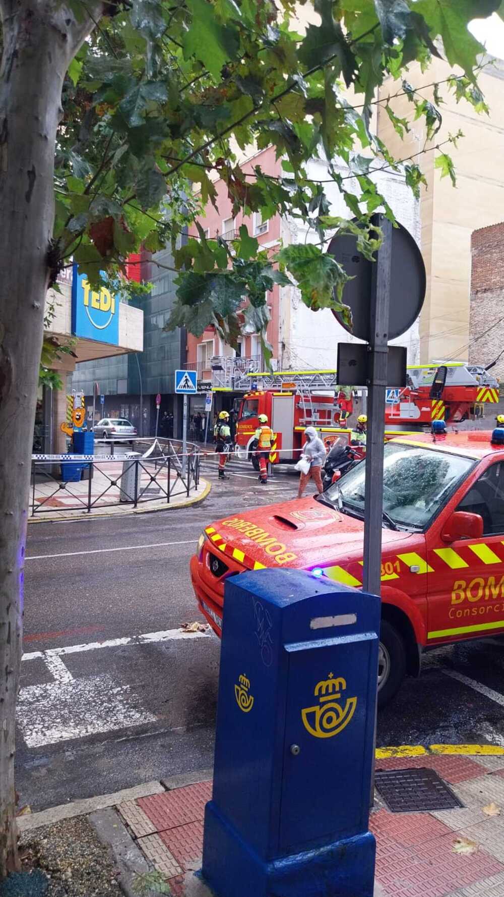 La lluvia deja 42 litros por metro cuadrado e incidencias