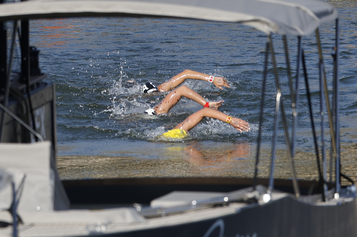 Natación en aguas abiertas femenina  / MIGUEL TONA