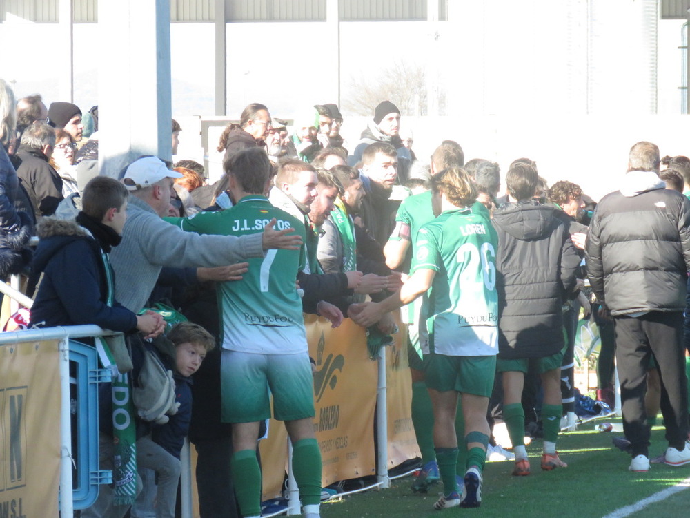 El cuadro verde tampoco dio la talla en la Ciudad Deportiva Ébora Formación