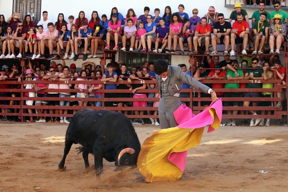 García Pulido en el segundo de la tarde.