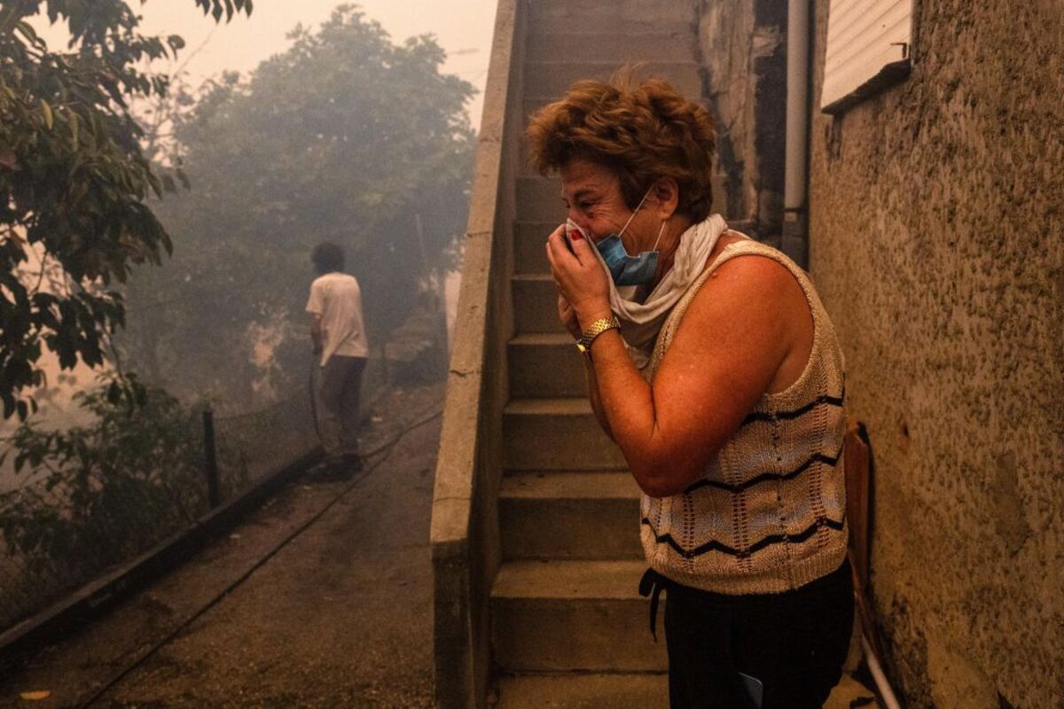 Forest fire in Portugal  / JOSE COELHO