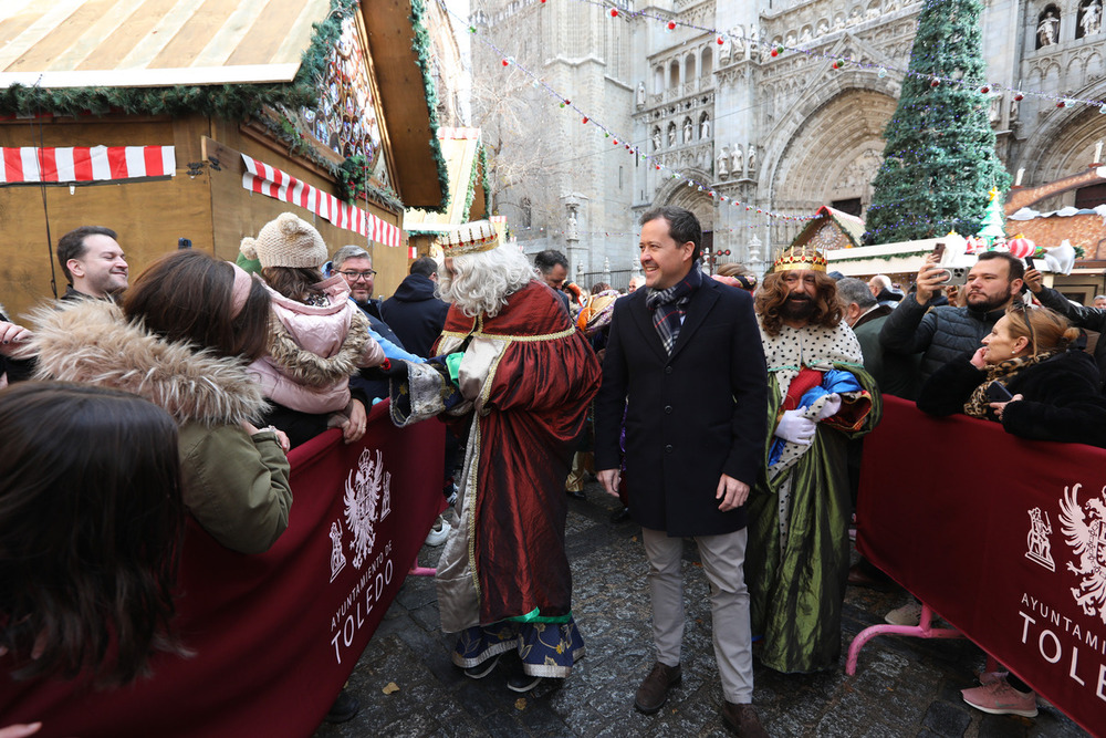 El Ayuntamiento da la bienvenida a los Reyes Magos