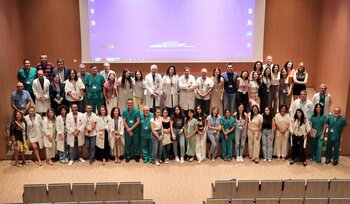 El Hospital acoge a sus primeros alumnos de 4º de Medicina