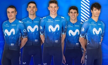 Javi Romo renueva con el Movistar Team hasta 2028