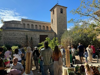 Toledo acoge el último Mercado de Flores de 2024