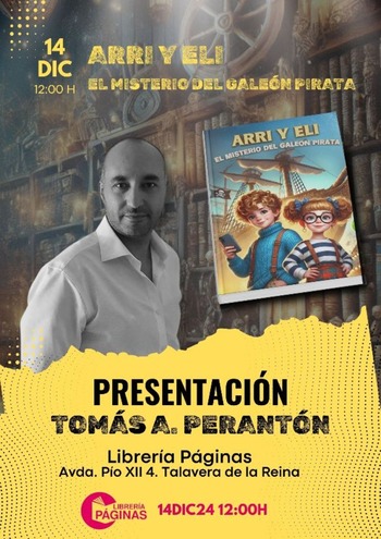 Tomás A. Perantón dirige su primera novela al público infantil