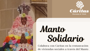 Cáritas impulsa un manto solidario para la Virgen del Sagrario