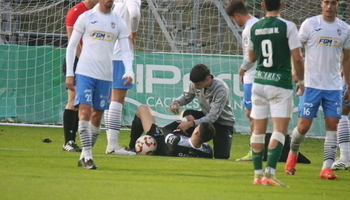 Germán, lesionado en el cúbito