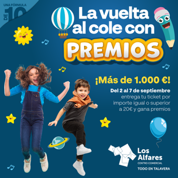 Los Alfares lanza su promoción de la vuelta al cole