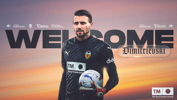 El Valencia ficha a Dimitrievski