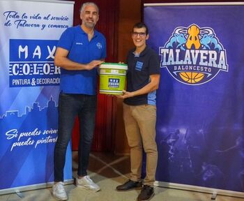 Max Color renueva su apoyo al Baloncesto Talavera