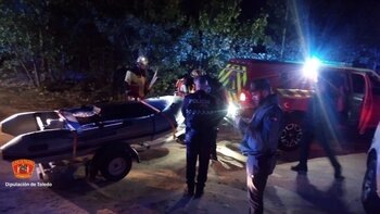 Un hombre herido tras precipitarse al río Alberche