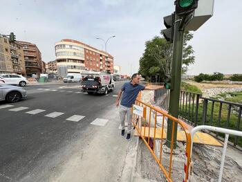 PSOE pide intervenir de urgencia en un paso de peatones