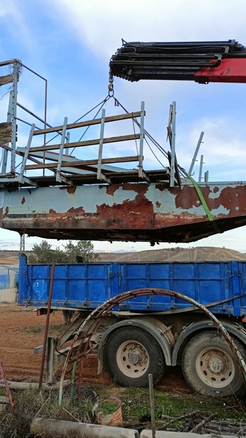 Resucita la barca naufragada de El Carpio