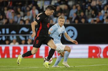 El Celta castiga a un Barça menos fiero