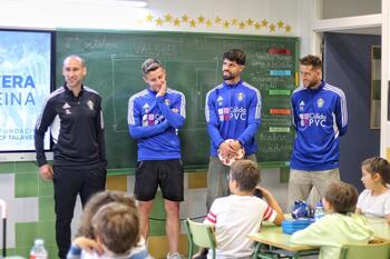 La Fundación CF Talavera inicia las visitas a colegios