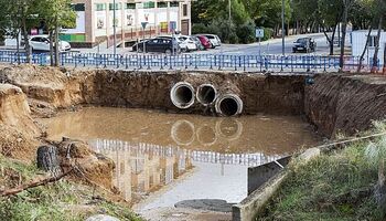 La balsa de Azucaica funcionó sin estar terminada