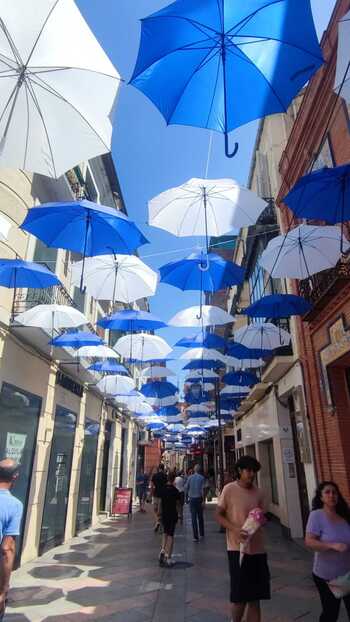 Los paraguas azules y blancos llegarán este año a Trinidad